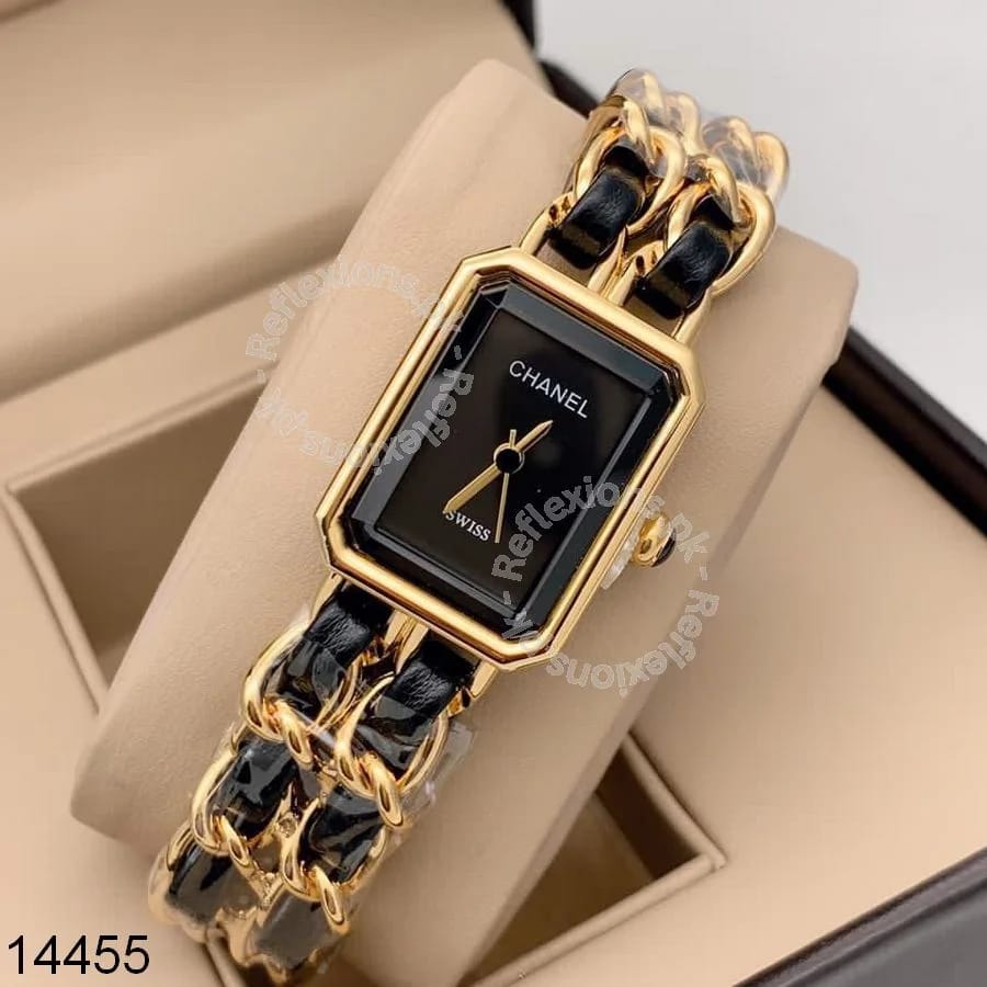 CHANEL Ladies Watch – Elegant Design | 2 Colors | Good Quality